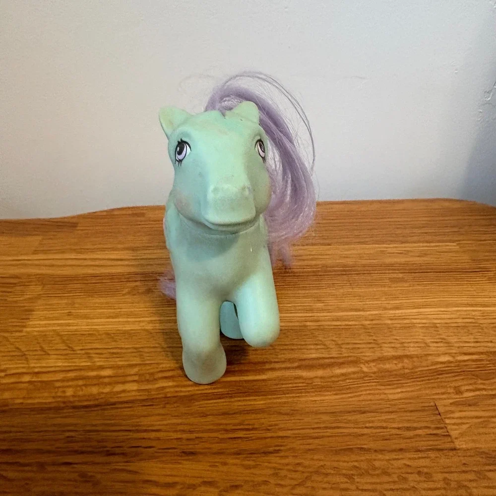 Hasbro My Little Pony G1 Sundae Best Peppermint Crunch Pegasus 1987 Vtg Green